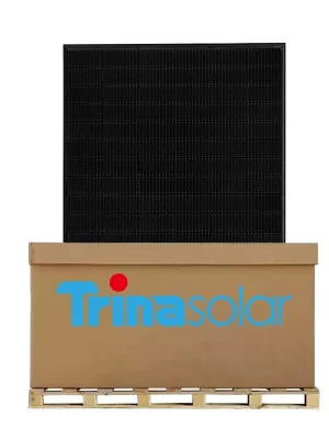 Palettenabnahme!! Ab 36 Stück Trina 440W Bifacial Glas-Glas Full Black Solarmodul Vertex S+ TSM-440NEG9RC.27 Top-Angebot