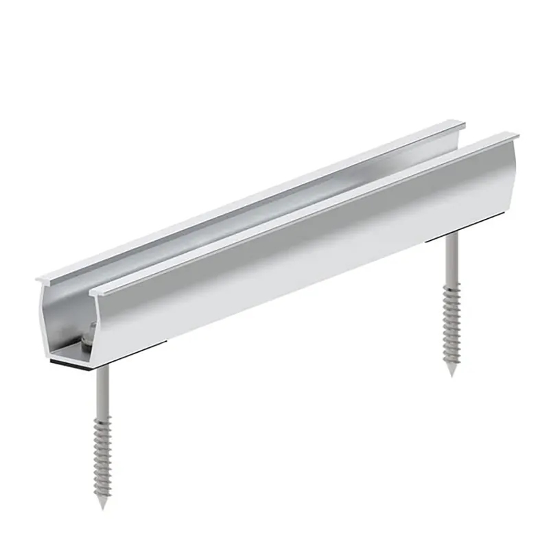 Versand Am Gleichen Tag Solarmodul Halterung 12 cm Trapezblech für 2 PV Module