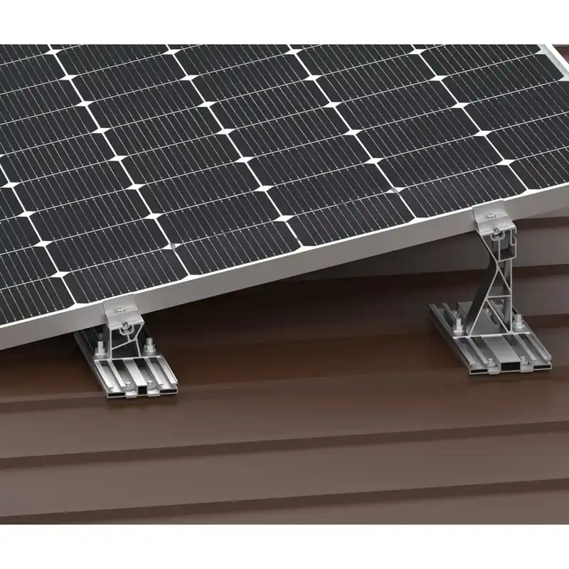 KENO Unterkonstruktion Trapezblech für 6 Module Quer-Montage mit 15 Grad Versand Am Gleichen Tag