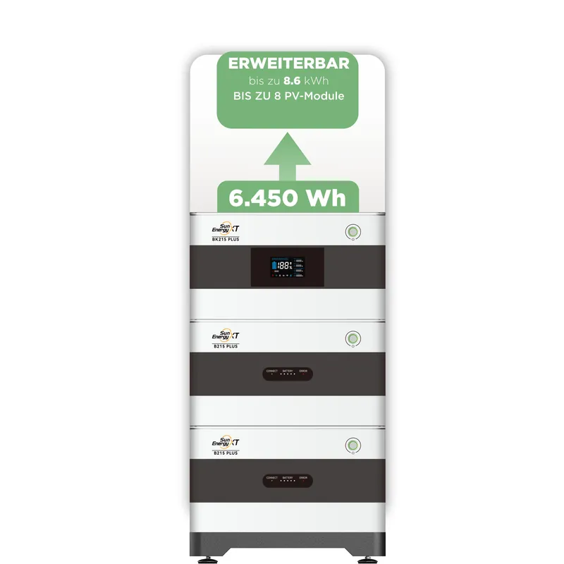 Geprüft SunEnergyXT BK215 Plus Balkonkraftwerkspeicher6.450 Wh
