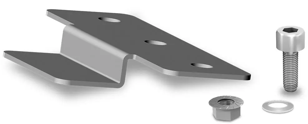 K2 Systems - AC StairPlate für Micro Inverter / Optimizerzur Befestigung an K2 Schienen (2004057) Direktkauf