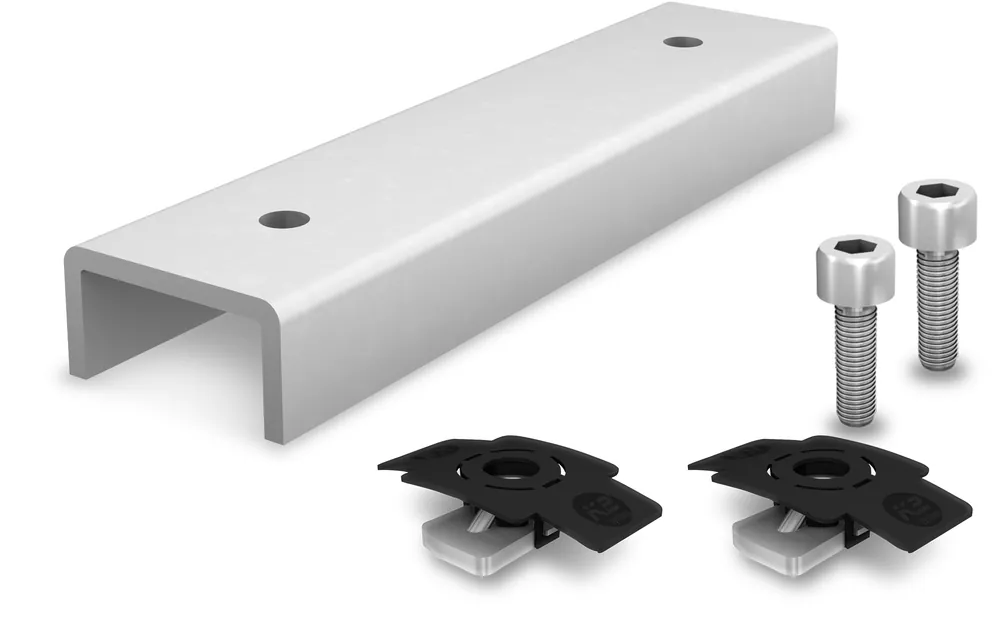 K2 Systems - RC SR/P D/S- Dome /2.11 SETSchienenverbinder Set BasicRail und FlatRail (1006039) Markenprodukt