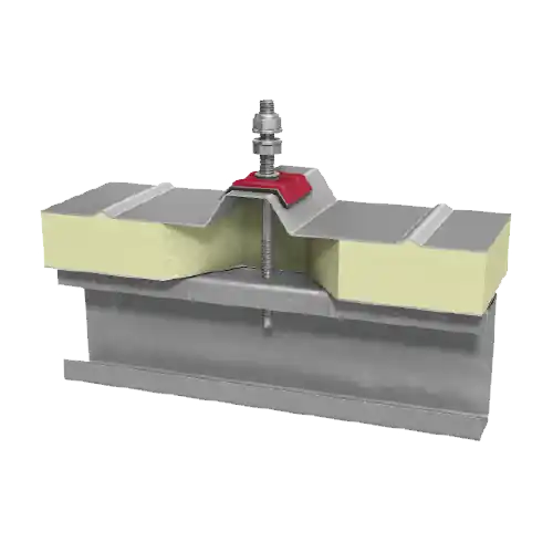 SOL-50 115mm Stahlpfetten-Solarbefestiger / Stockschrauben Trapezdach VE25 Billig