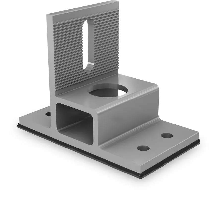K2 Systems - Splice Foot, Befestiger für Bitumendachmit Butylabdichtung, für SingleRail (2003393) Expressversand