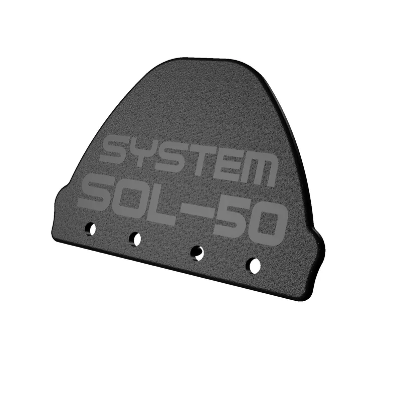 SOL-50 Horizontalendkappe Kunststoff schwarz VE10 Standard Beliebt
