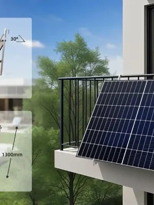 SunEnergyXT Solar 3-in-1 ModulhalterungUniversalhalterung für Balkon, Terasse. Flachdach Neue Ware