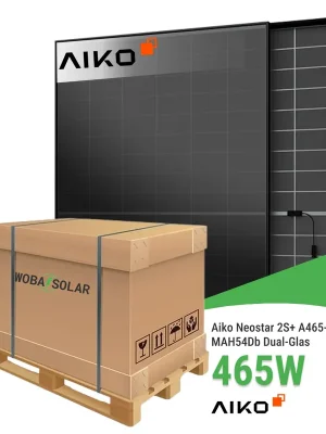 Aiko Neostar 2S+ Doppelglas Fullblack AIKO-A465-MAH54Db - 37 Stück (Palette) Solange Der Vorrat Reicht
