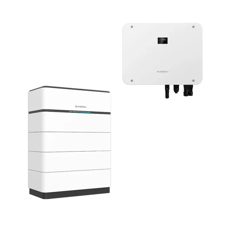 Schneller Versand 20 kW Sungrow PV Bundle Sungrow Hybrid SH20T mit Sungrow SBH200 Batterie