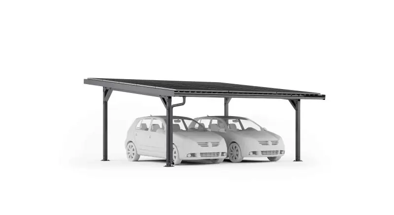 Rabatt Mounting Systems Solares Carport E-Port Home Double