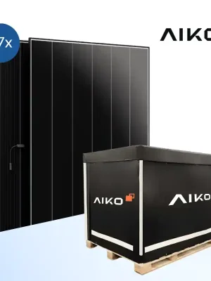 AIKO Neostar 3P+54 490 Wp bifaziales Glas-Glas Solarmodul AIKO-A-MCE54Dw - Vollpalette (37 Stück) Garantierte Lieferung
