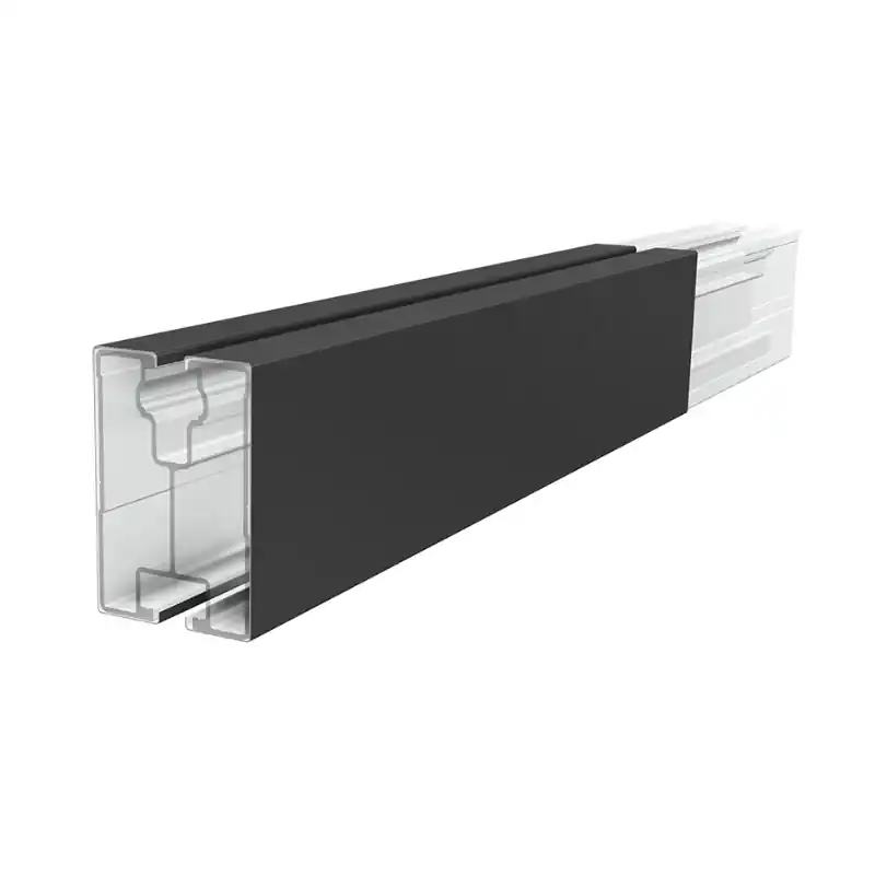 Echt SL Rack RAIL 60 Schienenabdeckung schwarz, 91760-00