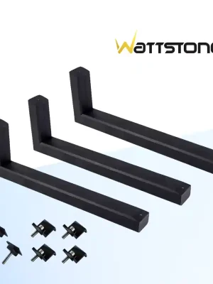 Abverkauf Wattstone 15° Basis-Set PV-Aufständerung Flachdach – 2 Solarmodule Süd – 2x für Ost-West