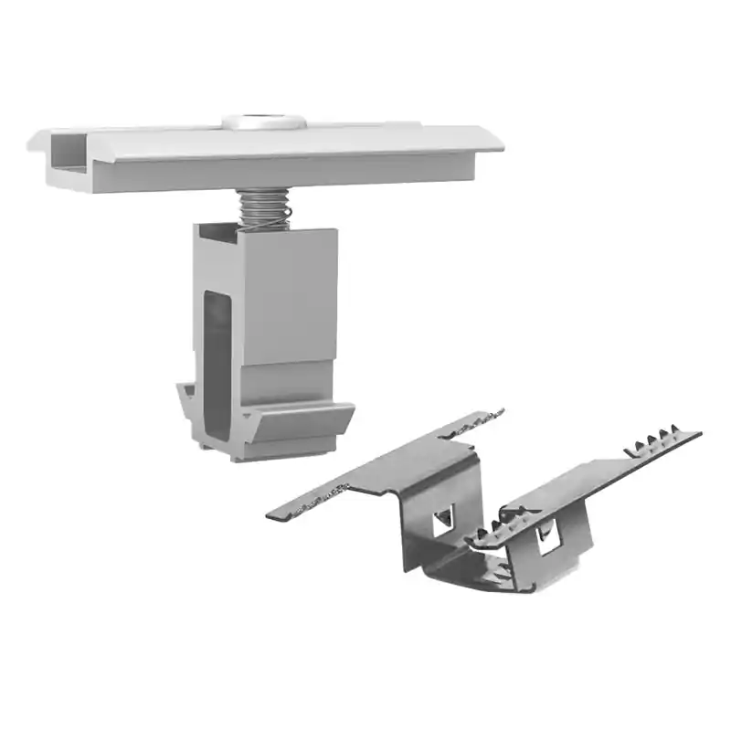 K2 Systems K2 DomeClamp Mittelklemme 30-50 mm mit TerraGrif, 2005036 Beliebt