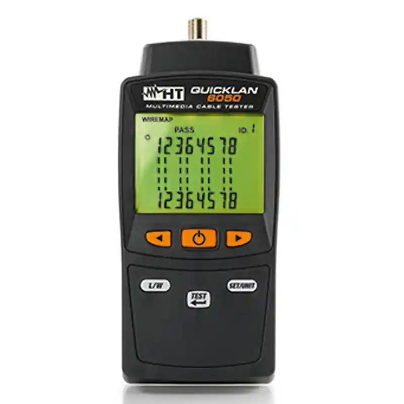 Kostenloser Rückversand HT Instruments QUICKLAN 6050 LAN Tester / Kabeltester