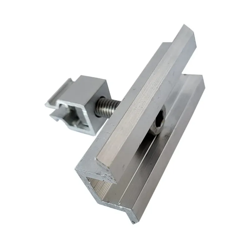 Sale V8 K+ Mittelklemme mit Klick-System (silber, unbehandelt)