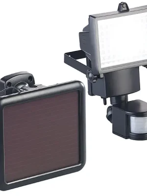 Solar-LED-Wand Fluter für außen, mit PIR-Sensor, 12 Watt Highlight