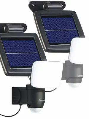 Solar-LED-Wandfluter für außen, PIR-Sensor, 5,4 W, 300 Lumen Direktkauf
