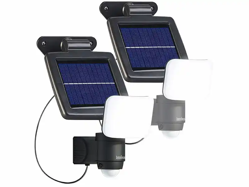 Solar-LED-Wandfluter für außen, PIR-Sensor, 5,4 W, 300 Lumen Direktkauf