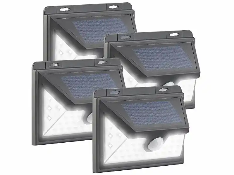 Neu Im Sortiment Luminea LED-Nachtlicht Solar, Nachtbeleuchtungen, Solerwandleuchten