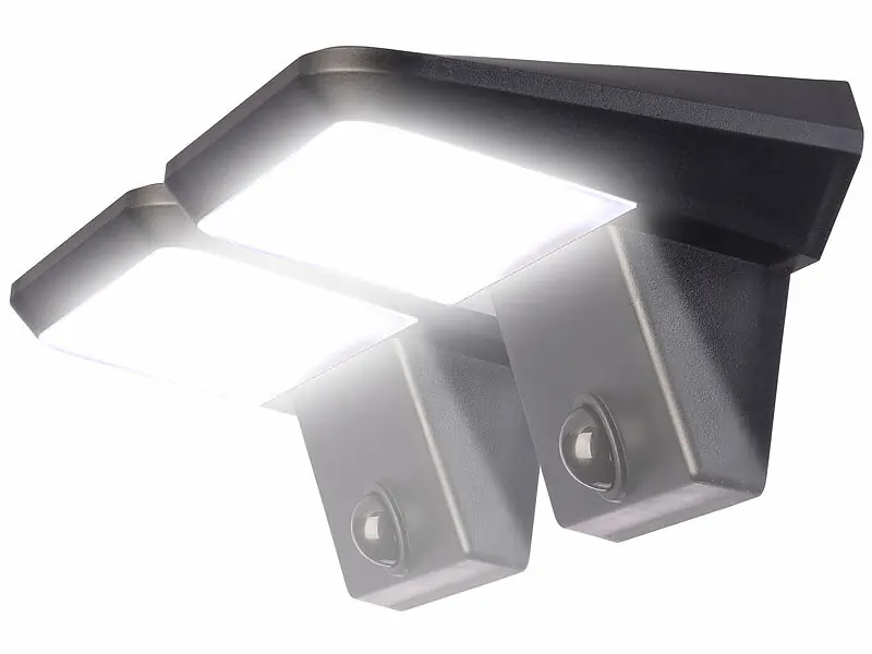 Luminea Solarlampen aussen, Solarlicht mit Bewegungsmelder Online Kaufen
