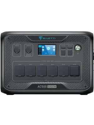 Bluetti AC500 Powerstation: 5000W Backup & Outdoor Strom Preis Gesenkt
