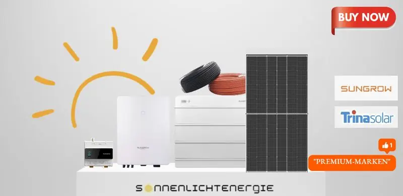 10 kWp SUNGROW Solaranlage SH10RT, SBR096 9,6 kWh, Glas-Glas iHome Saisonangebot
