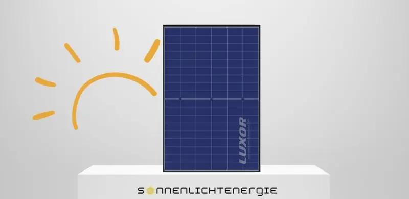Neu Im Sortiment LUXOR ECO LINE HJT LX-445M/182-108+GG 445W Bifacial White Mesh (LD16823)