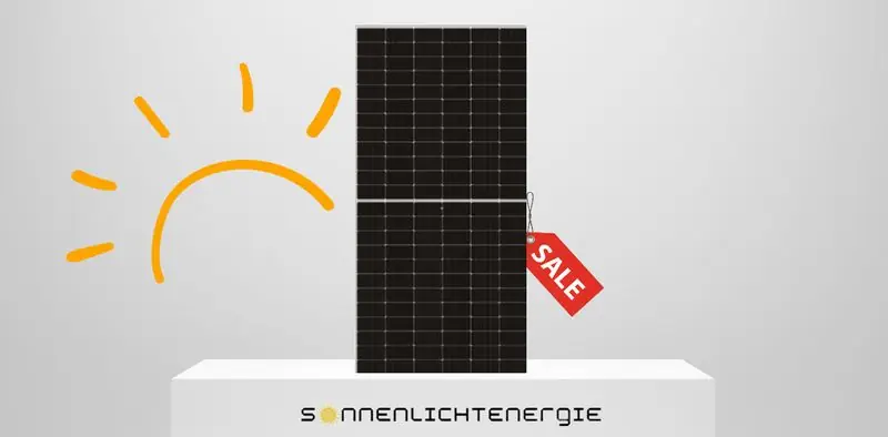 Kracherpreis Jolywood JW-HD144N-580W Bifacial Silver Frame Glas-Glas
