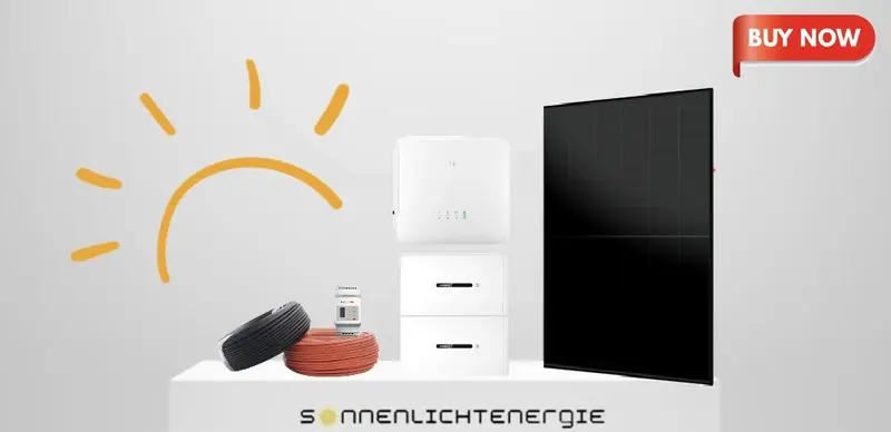 Abverkauf 10kWp Goodwe Solaranlage 10K-ET-20, Lynx LX D 10 kWh AIKO Glas-Glas 2S+