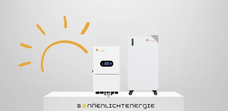 Felicity Solar Set: IVGM20KLP3G1 20 kW Wechselrichter & Speicher FLB48314TG1-H 16 kWh Kostenloser Rückversand