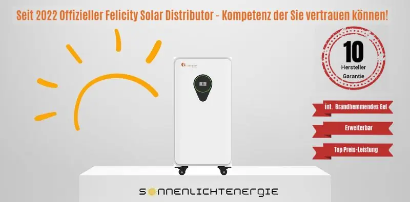 Bestpreis Felicity Solar Batteriespeicher FLA48314-EU 16 kWh 314Ah