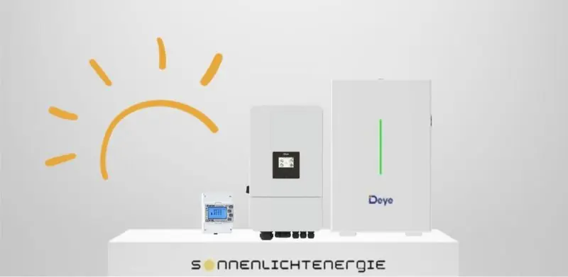 DEYE Set SUN-20K-SG05LP3-EU-SM2 Wechselrichter & RW-F10 10 kWh Speicher Begrenztes Angebot