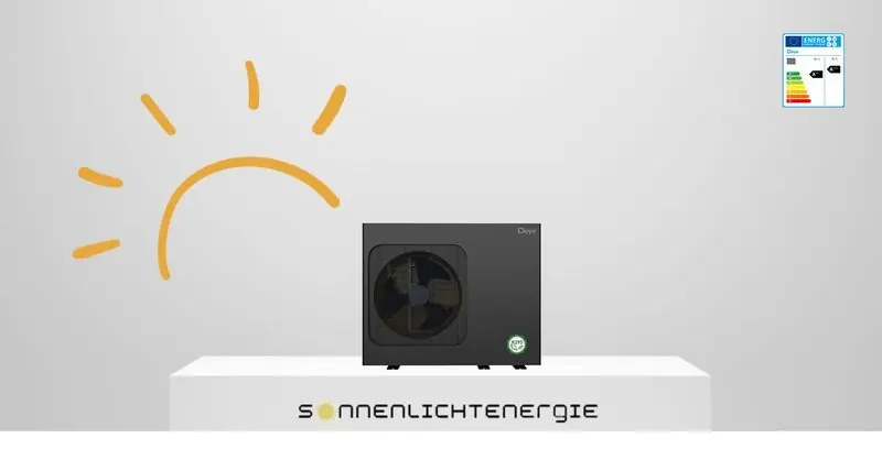 Heißes Angebot DEYE Luft-Wasser-Wärmepumpe DAWG1-ACDC-10R3EP R290 10 kW