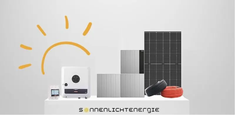 Aktuell 6 kWp Fronius Solaranlage GEN24 6.0 PLUS, LG RESU FLEX 8,6 kWh, Trina Glas-Glas