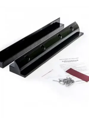 Haltespoiler Set 55cm Solarmodulhalterung ABS Kunststoff, schwarz Kracherpreis