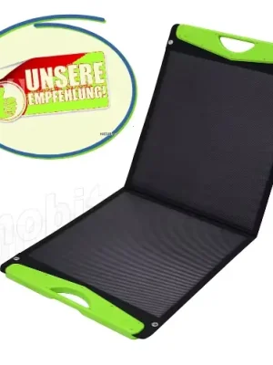 Offgridtec® 100W Hardcover Solartasche und 2x 2A USB Anschluss Angebot