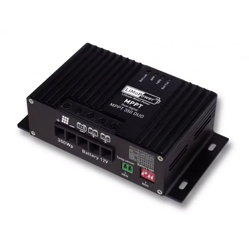 LiMoPower® MPPT 350 DUO Solarladeregler Neuheit