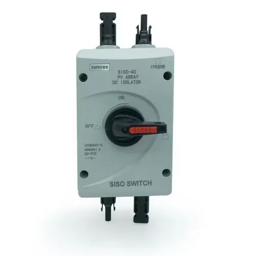 Suntree SISO-40 DC Switch Trennschalter 1000V DC / 32A IP66 Günstig