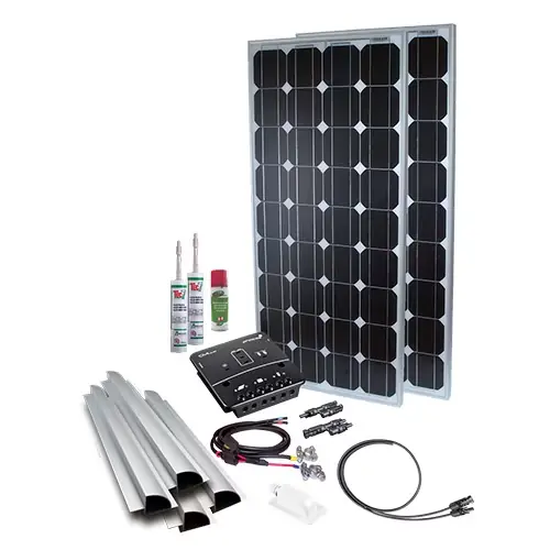 Phaesun Caravan Kit Base Clever One 200W | 12V Solar-Komplettanlage, 200W Schnäppchen