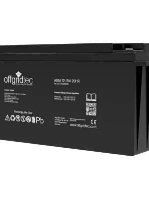 Meistverkauft Offgridtec® AGM 154Ah 20HR 12V - Solar Batterie Akku Extrem Zyklenfest