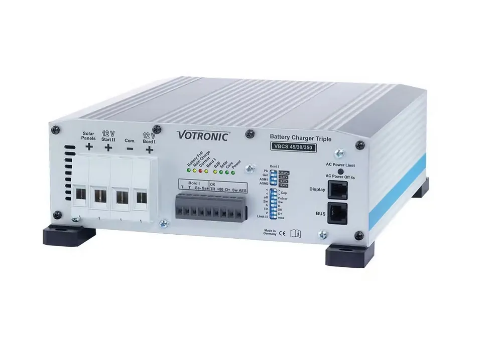 VotronicBaureihe VBCS 60/40/430 Triple CI-Solarladeregler Batterieladegerät Ladewandler Kombi Kracherpreis