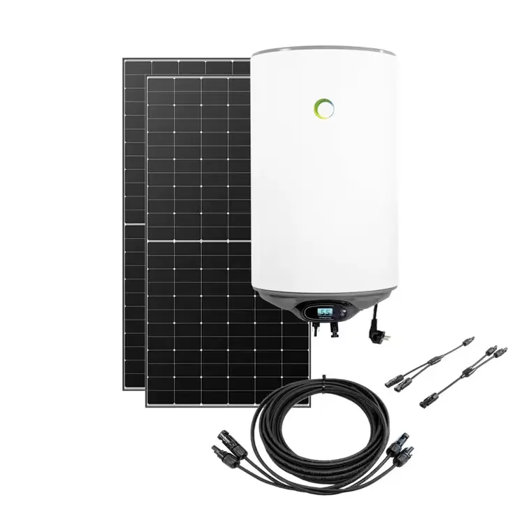 Bestpreis Fothermo Hybrid Photovoltaischer Wasser-Boiler 80 Liter - Warmwasserbereiter PVB-80-AC Set