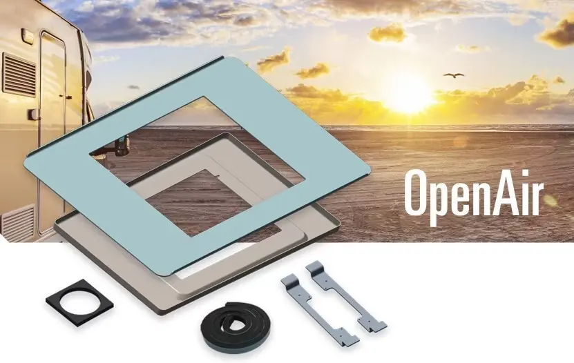 Kracherpreis Bergstrom OpenAIR Montagesatz für Luken 700 x 500 mm