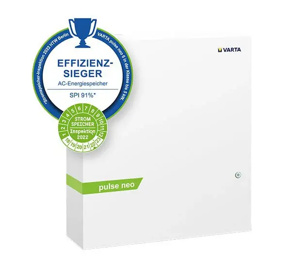 VARTA PULSE NEO 6 AC-Komplettsystem 6,5 kWh, 1-phasig, 10 Jahre Garantie, IP33, Smart Home kompatibel Super-Preis