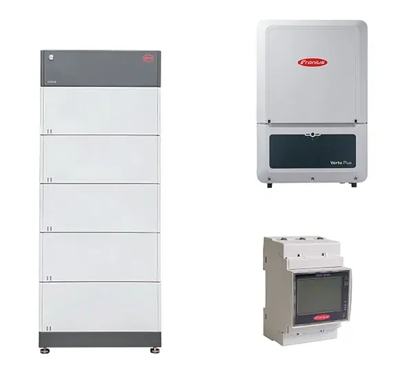 Highlight Set Fronius Verto Plus 15.0 Hybrid 15kW + BYD HVS 12.8 kWh Hochvolt erweiterbar
