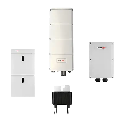Rabatt SolarEdge Set: Home Battery 9,2 kWh, Wechselrichter SE8K-RWB48BFN4, 20 Power Optimierer S440