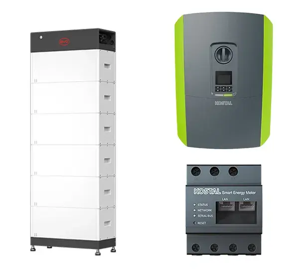 Markenprodukt Set Kostal Plenticore Plus 8.5 G2 Hybrid-WR 8.5 kW + BYD HVM+ 16.56 kWh Hochvolt-Speicher IP65/IP55