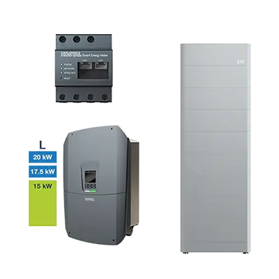 Schnäppchen Kostal Plenticore L G3 15.0 + ZYC Simpo HV 25.6 kWh Wechselrichter und Speicher Set