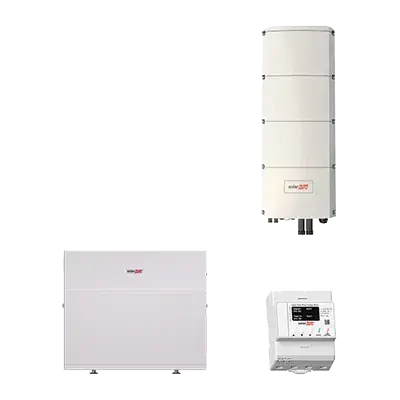 Set SolarEdge SE8K-RWB48BFN4 8,0 kW 3-phasig + SolarEdge Home Battery LV 4,85 kWh LFP IP65 Expressversand