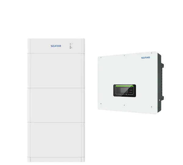 Garantierte Lieferung Sofar Solar Hybrid-Speichersystem HYD 15KTL-3PH + BTS E15-DS5 14,25 kWh Speicher, 3-phasig